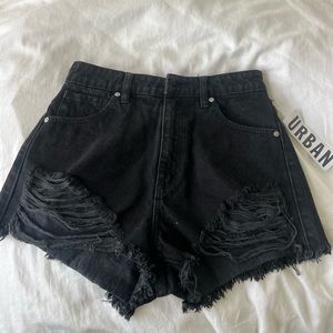 Urban Outfitters Abrand High Relaxed Jean Shorts